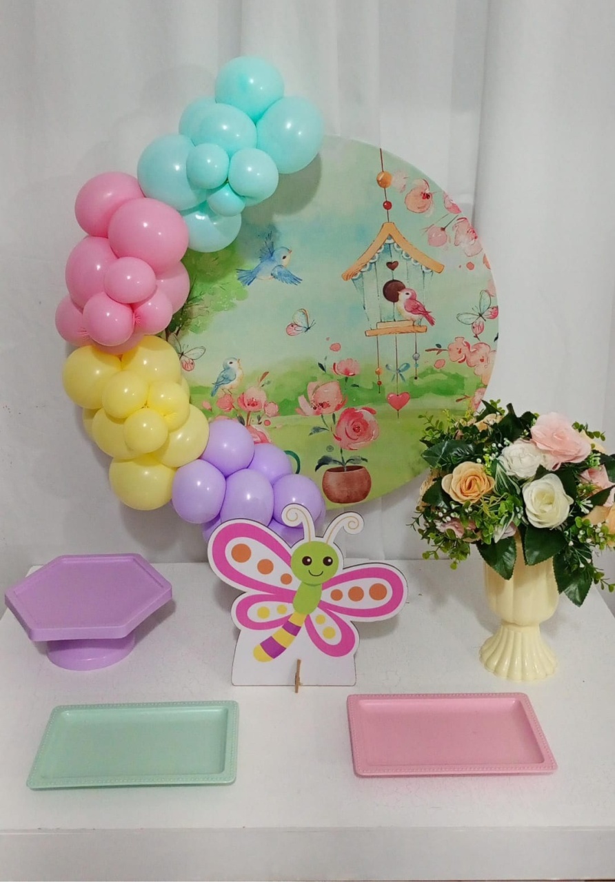 Jardim Encantado - Festa Na Mesa  - Juntosparasempre 
