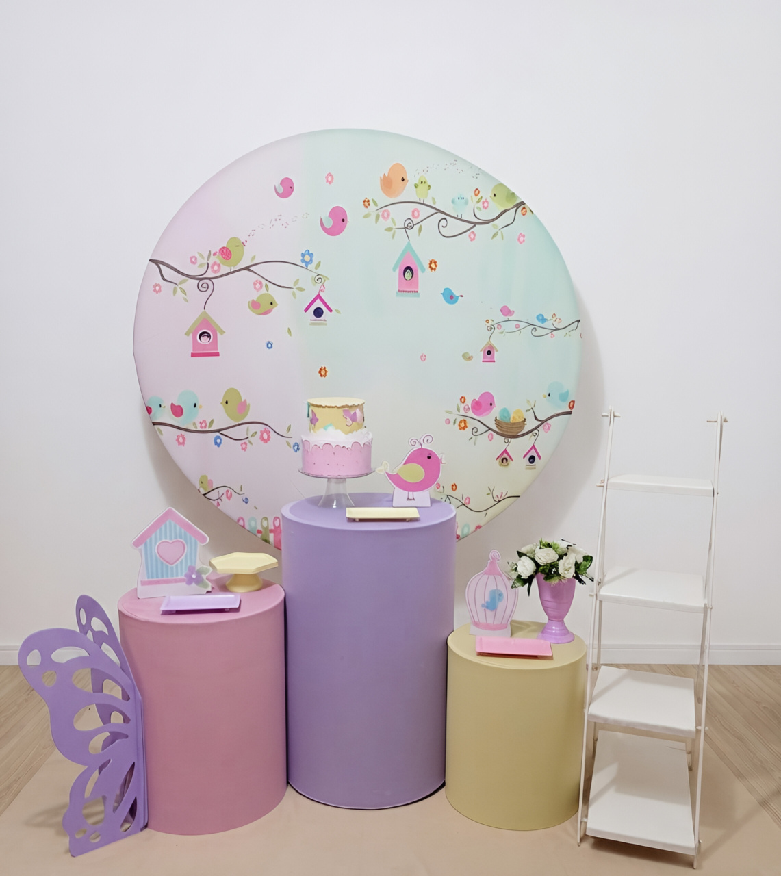 Jardim Encantado - Kit 1 + Escadinha E Borboleta - Juntosparasempre 