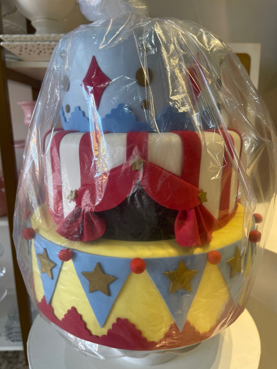 Bolo Fake Circo - Grace Festas Store 