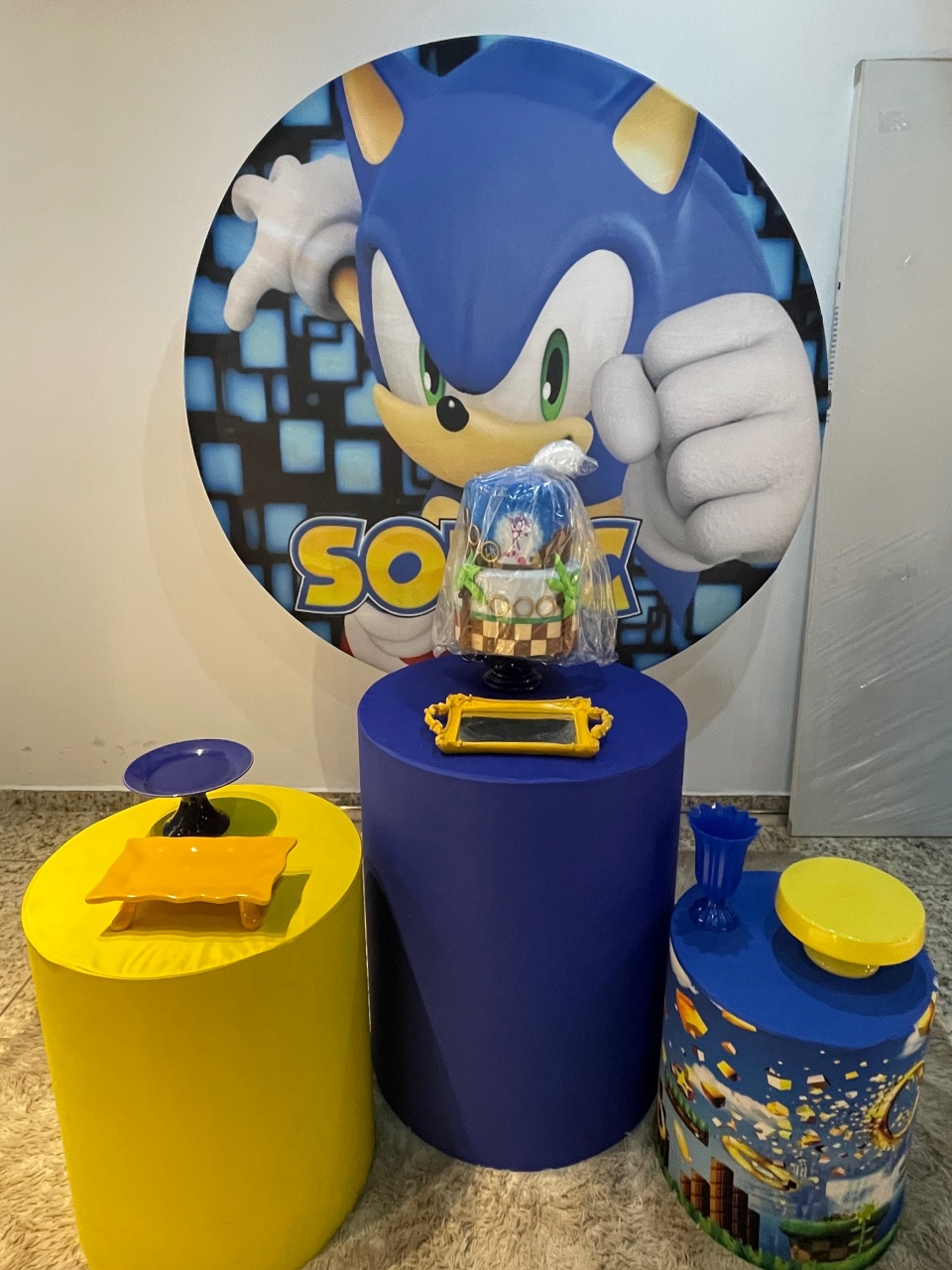 Kit Pegue E Monte Sonic  - Grace Festas Store 