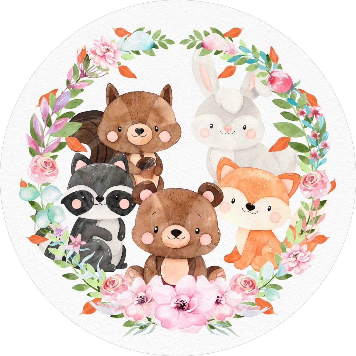 Kit Painel E Capas Bosque - Grace Festas Store 