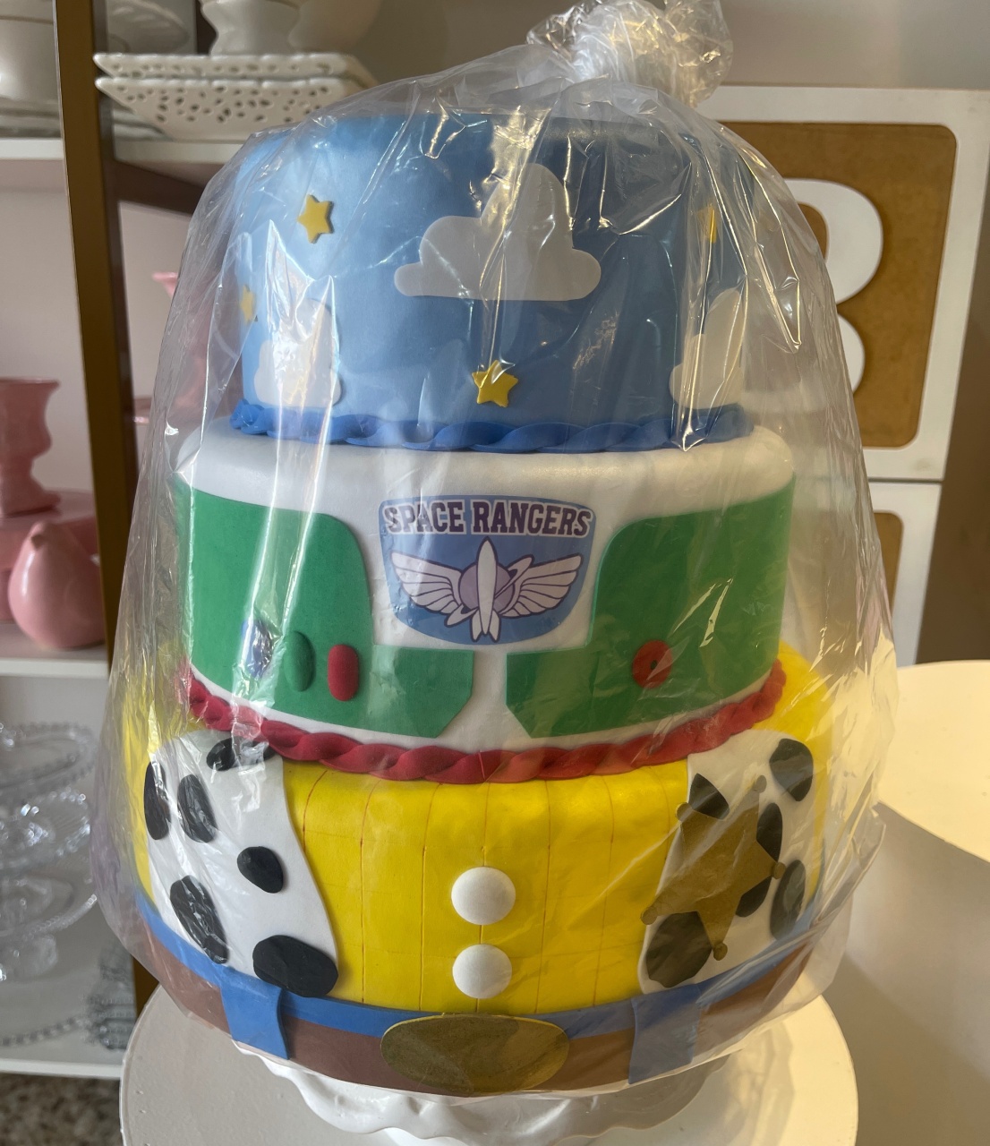 Bolo Fake Toy Story - Grace Festas Store 