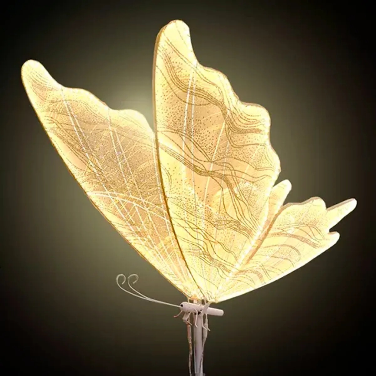 Borboleta Led Media  - Grace Festas Store 