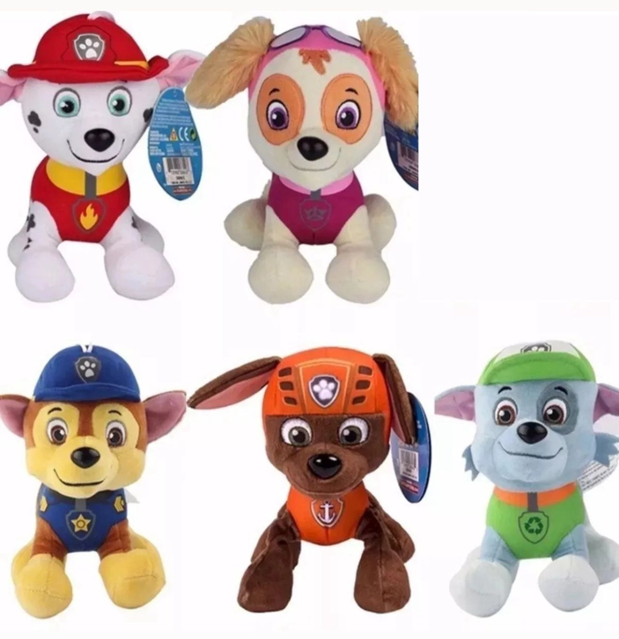 Kit Pelúcias Patrulha Canina - Grace Festas Store 