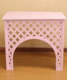 Mesa Treliça Rosa  - Grace Festas Store 