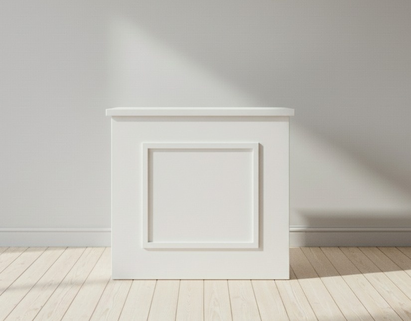 Mesa Branca Mdf - ThauDecor