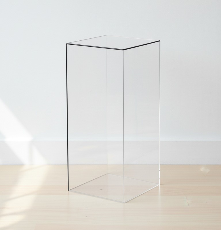 Mesa - Cubo de Acrílico 60Cm - ThauDecor