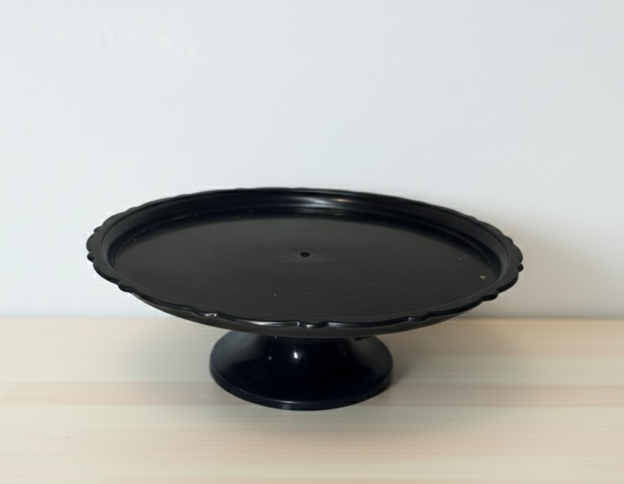 Bandeja Prato Boleira Porta Doce 21Cm Acrílico - ThauDecor