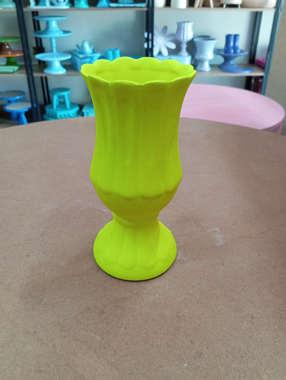 Vaso Pérola P - Neon Verde Limão  - Festou