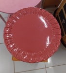 Boleira Cerâmica Gg - Salmão  - imagem 2
