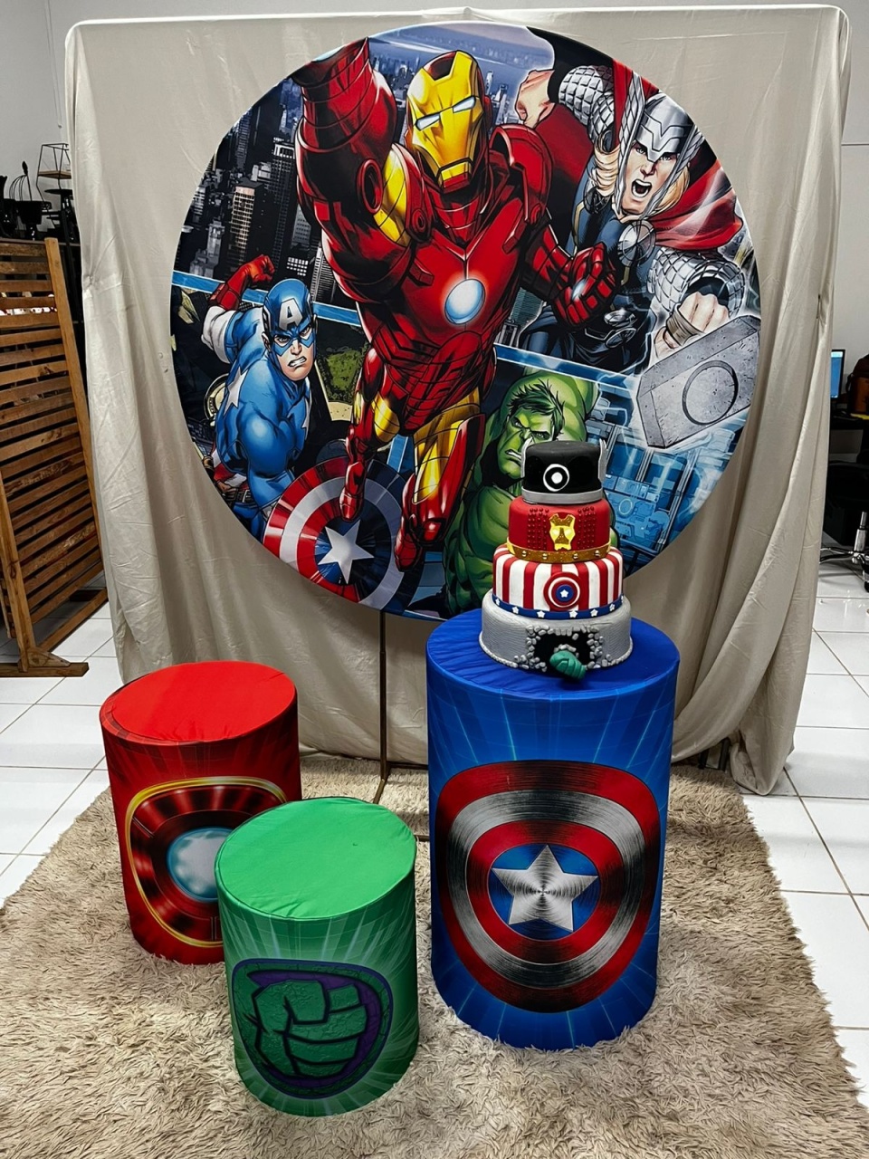 Kit Básico - Vingadores  - Festou