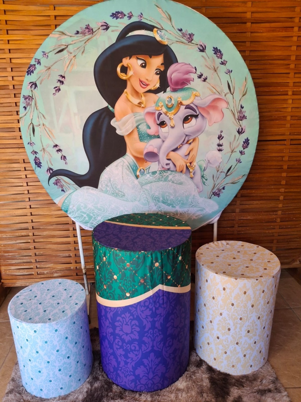 Kit Princesa Jasmine  - Festou