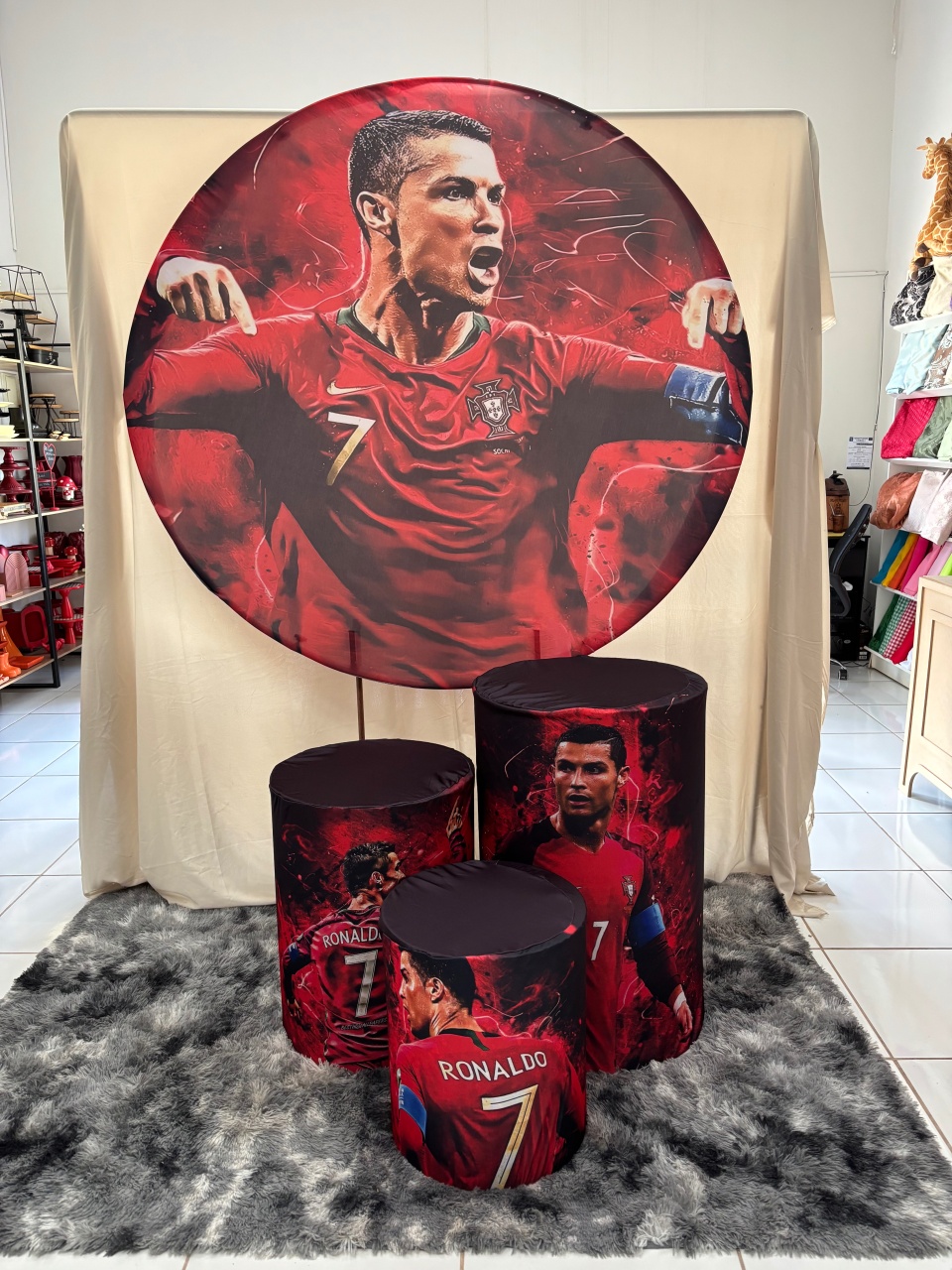 Kit Básico - Cristiano Ronaldo - Festou