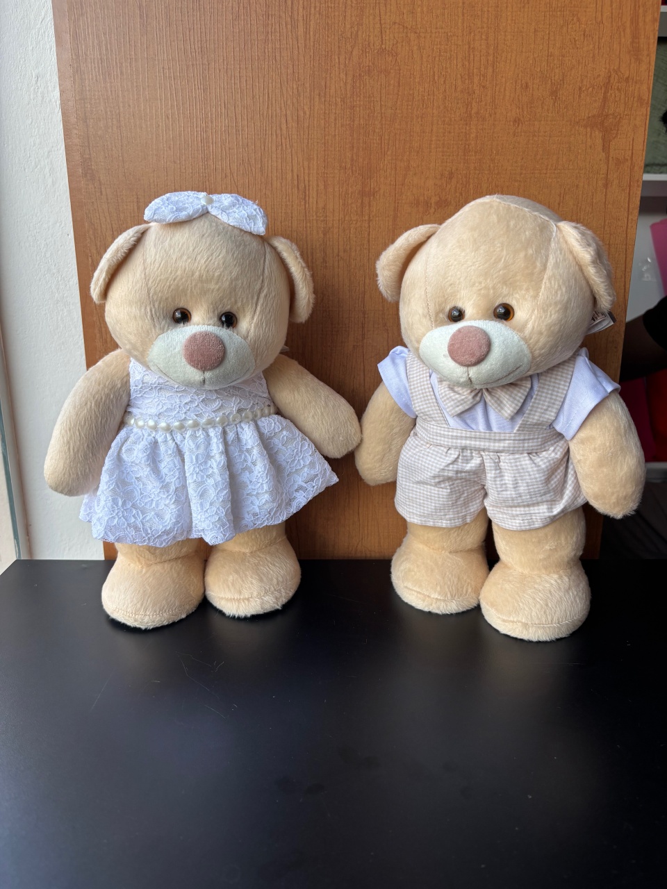 Urso de Pelucia Chá Revelação  - Grande  - Festou