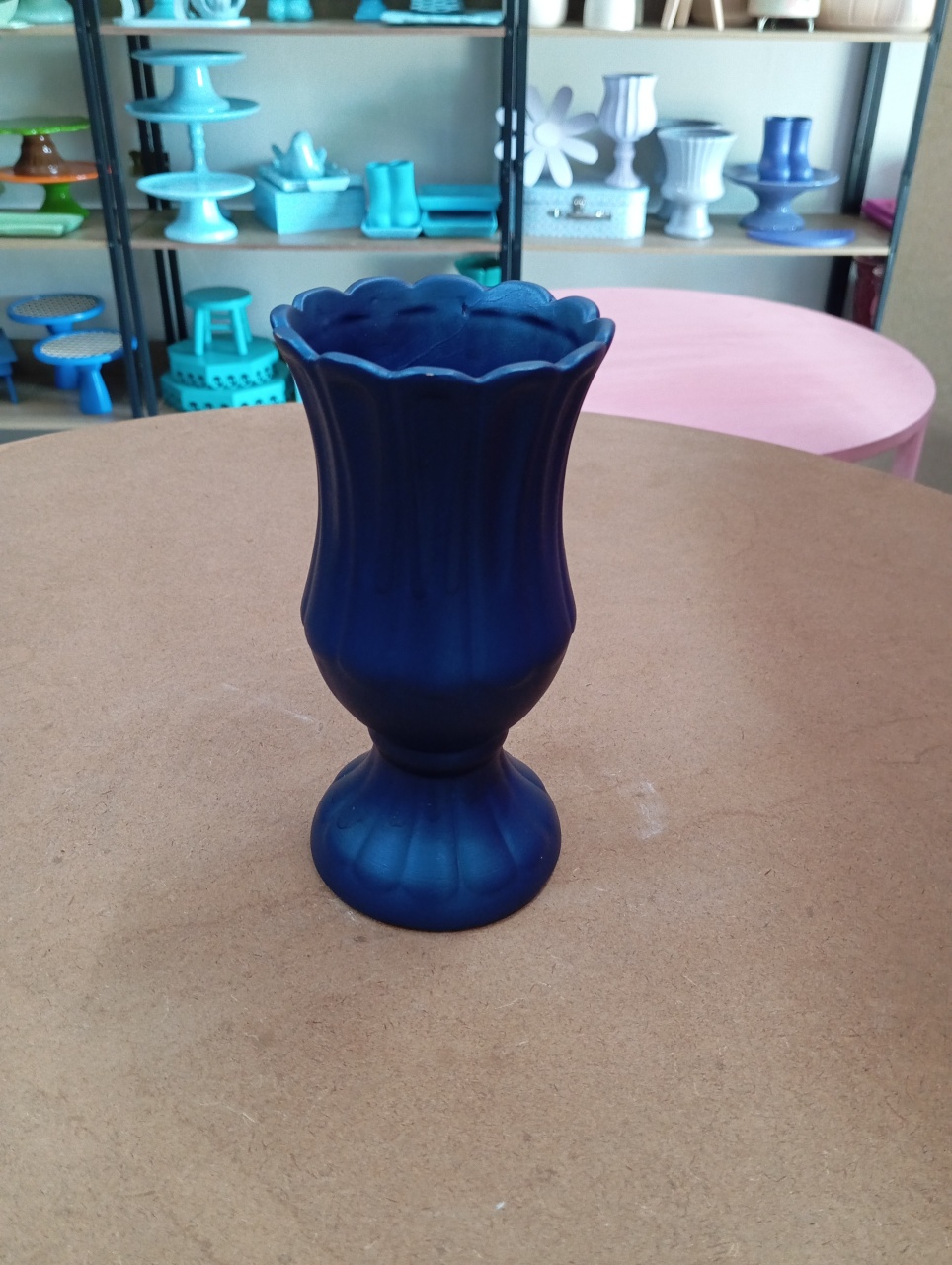 Vaso Pérola P - Azul Fosco  - Festou