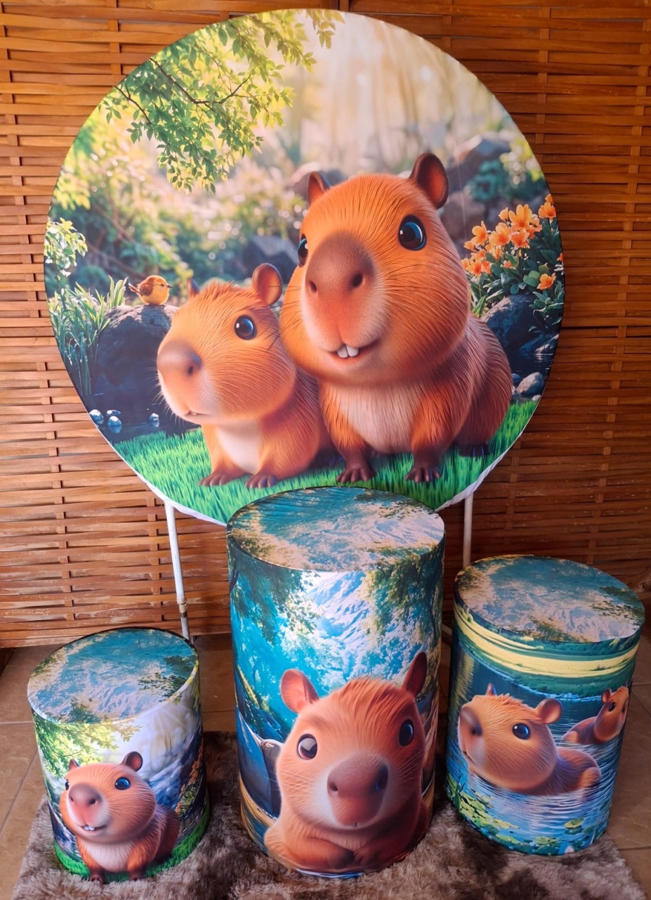 Kit Capivara  - Festou