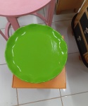 Boleira Cerâmica M - Verde  - imagem 2