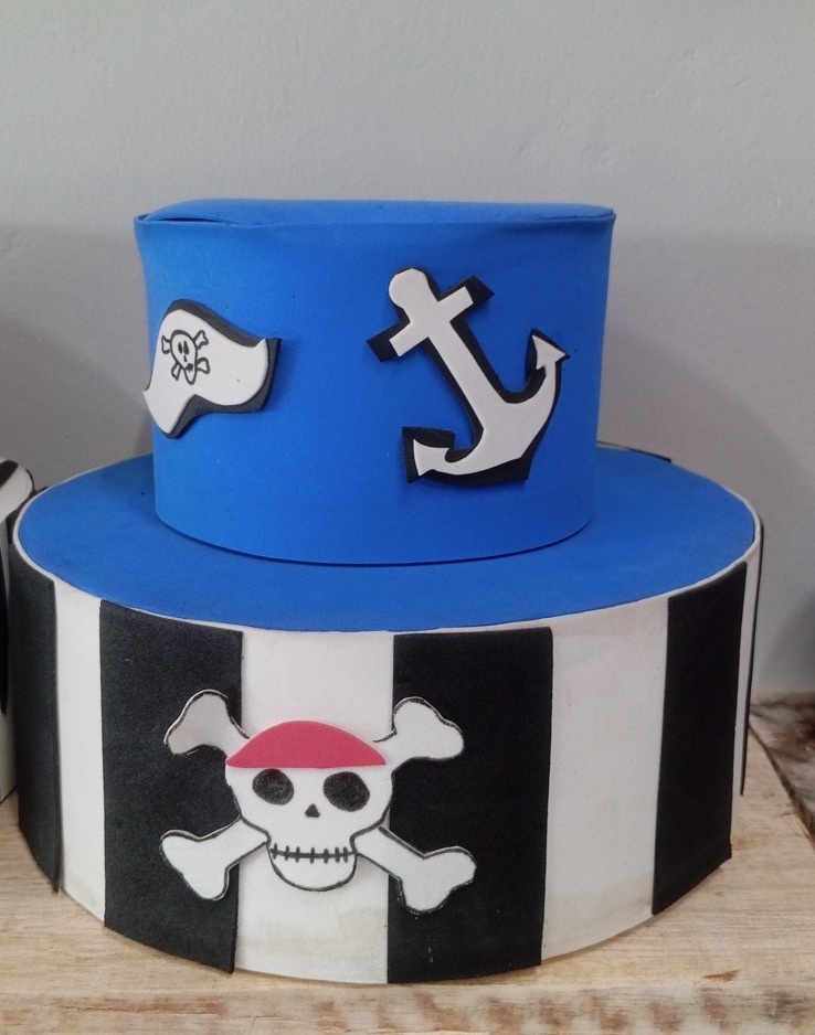 Bolo Fake - Pirata  - Festou