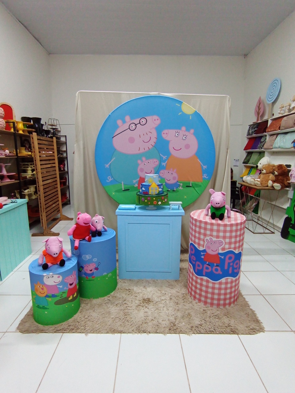 Kit Peppa Pig  - Festou