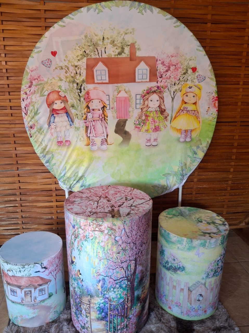 Kit A Casa das Bonecas  - Festou