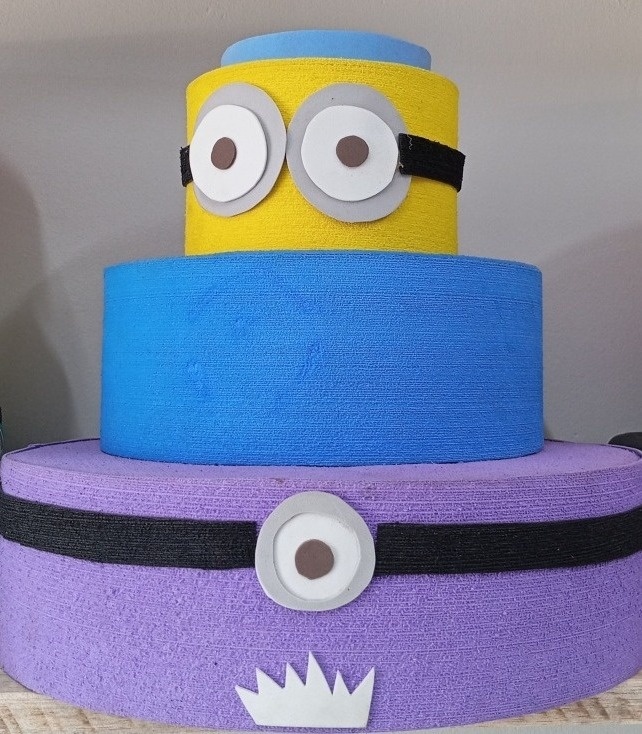 Bolo Fake - Minions  - Festou