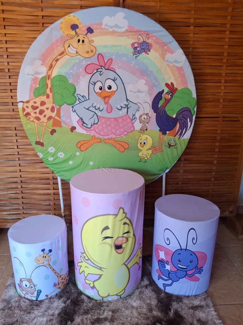 Kit Galinha Pintadinha 1  - Festou