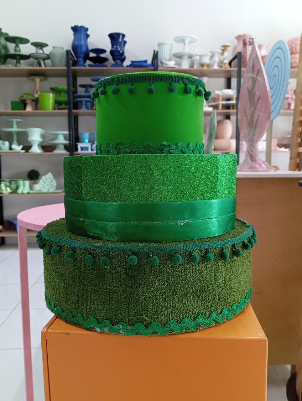Bolo Fake - Verde - Festou