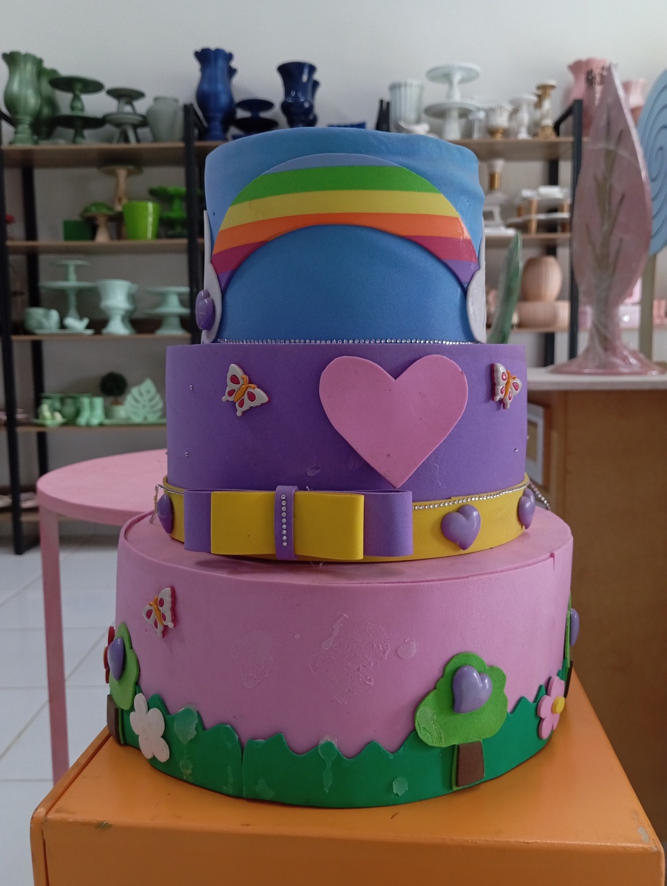 Bolo Fake - My Little Pony - Festou