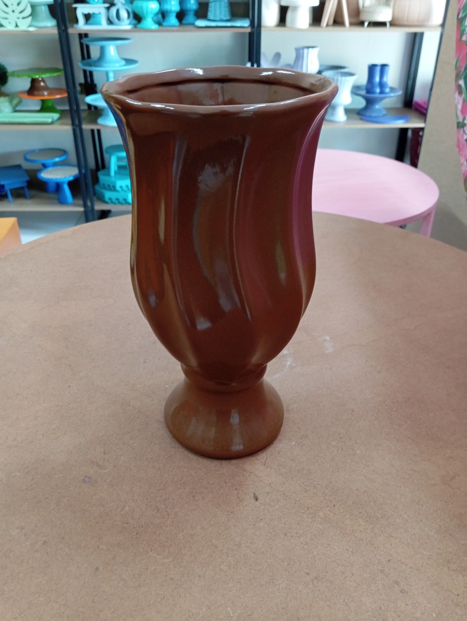 Vaso Onda G - Marrom - Festou