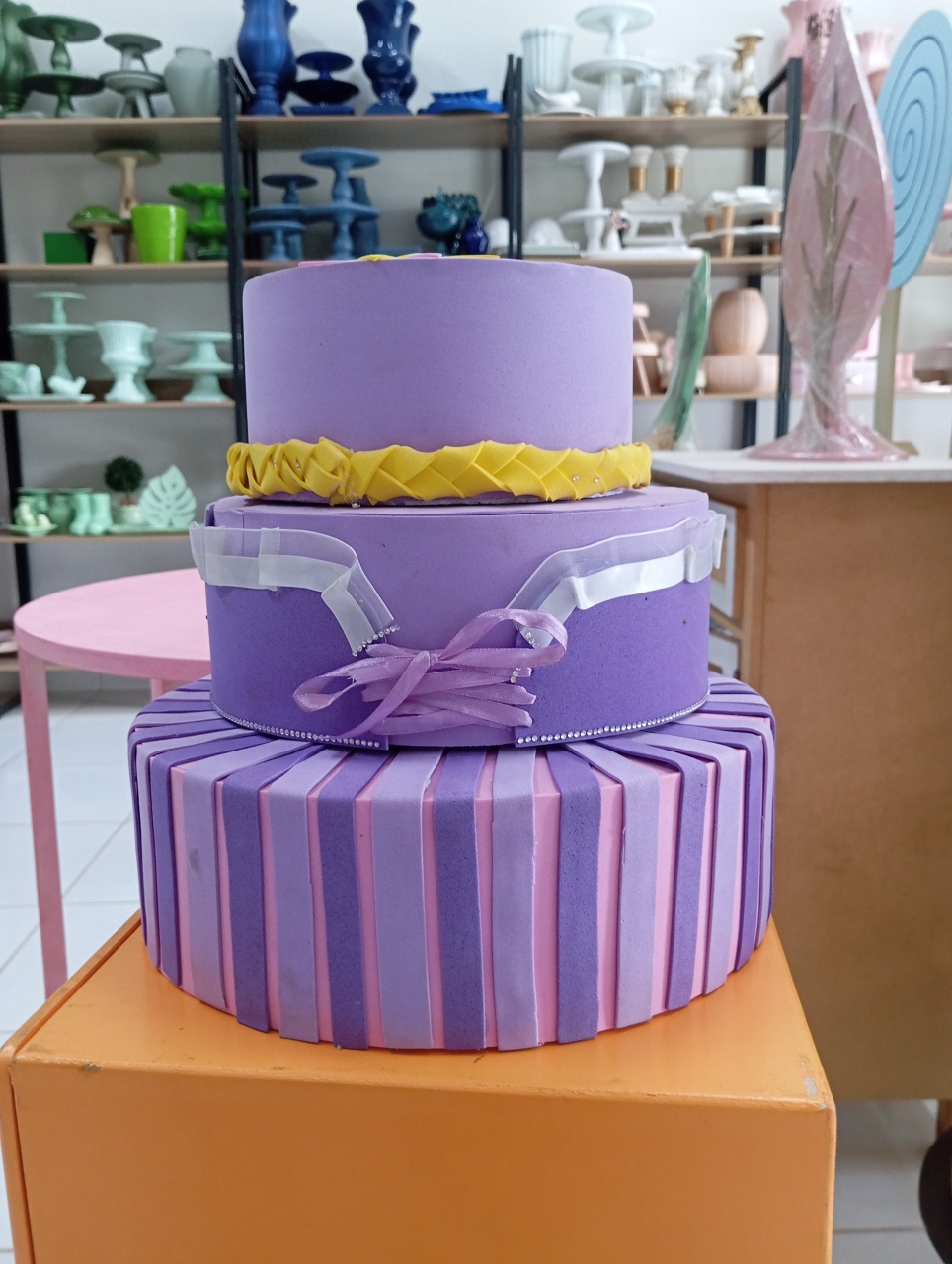 Bolo Fake - Roxo - Festou