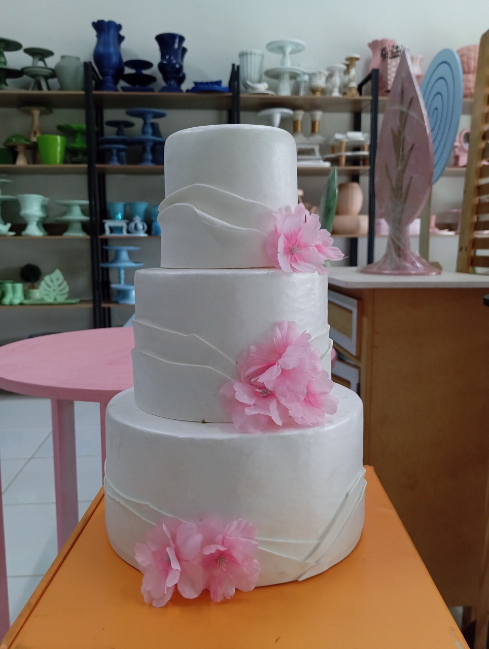 Bolo Fake - Casamento Pequeno  - Festou