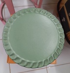 Boleira Cerâmica M - Verde Claro  - imagem 2