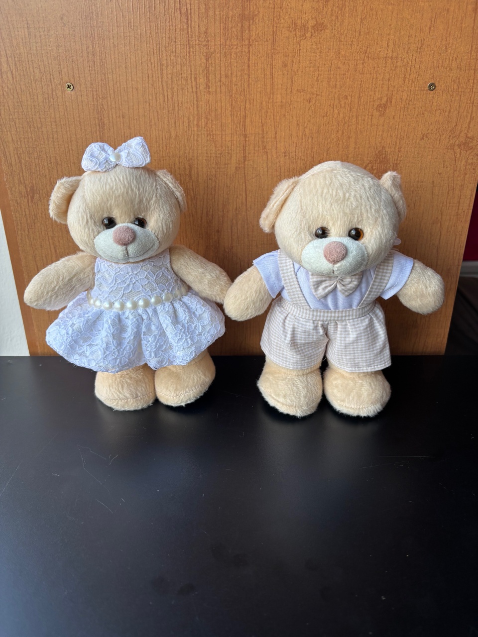 Urso de Pelucia Chá Revelação  - Pequeno  - Festou