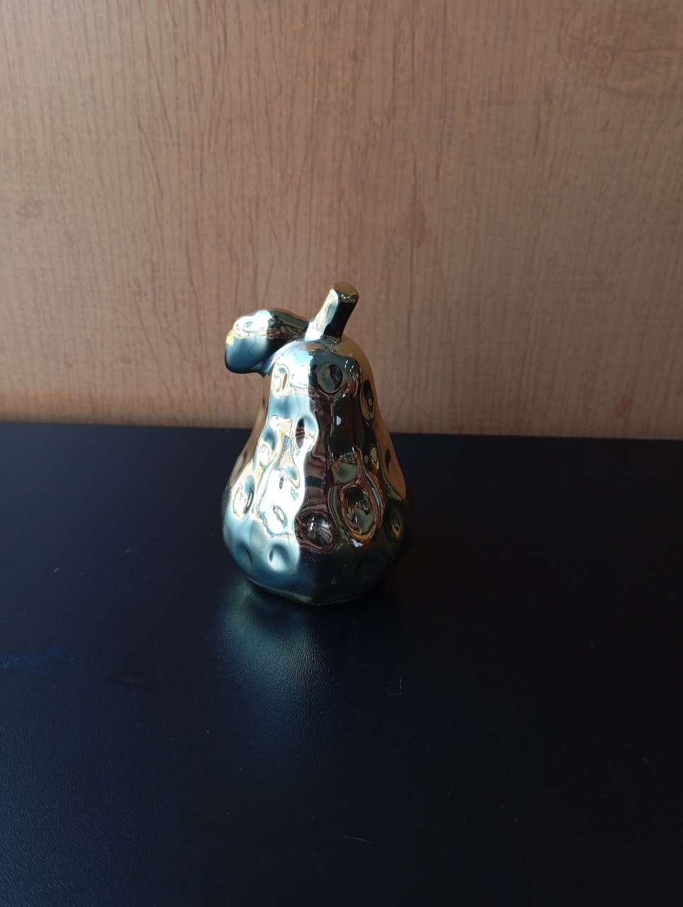 Mini Pera Dourada Brilhoso - Decoração - Festou