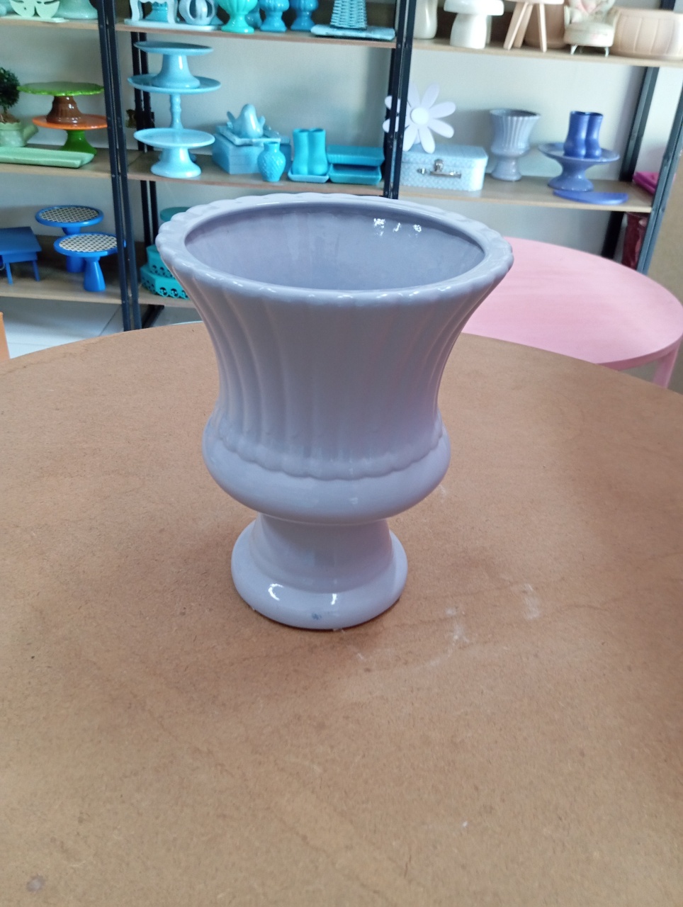 Vaso Cuia M - Lilás  - Festou