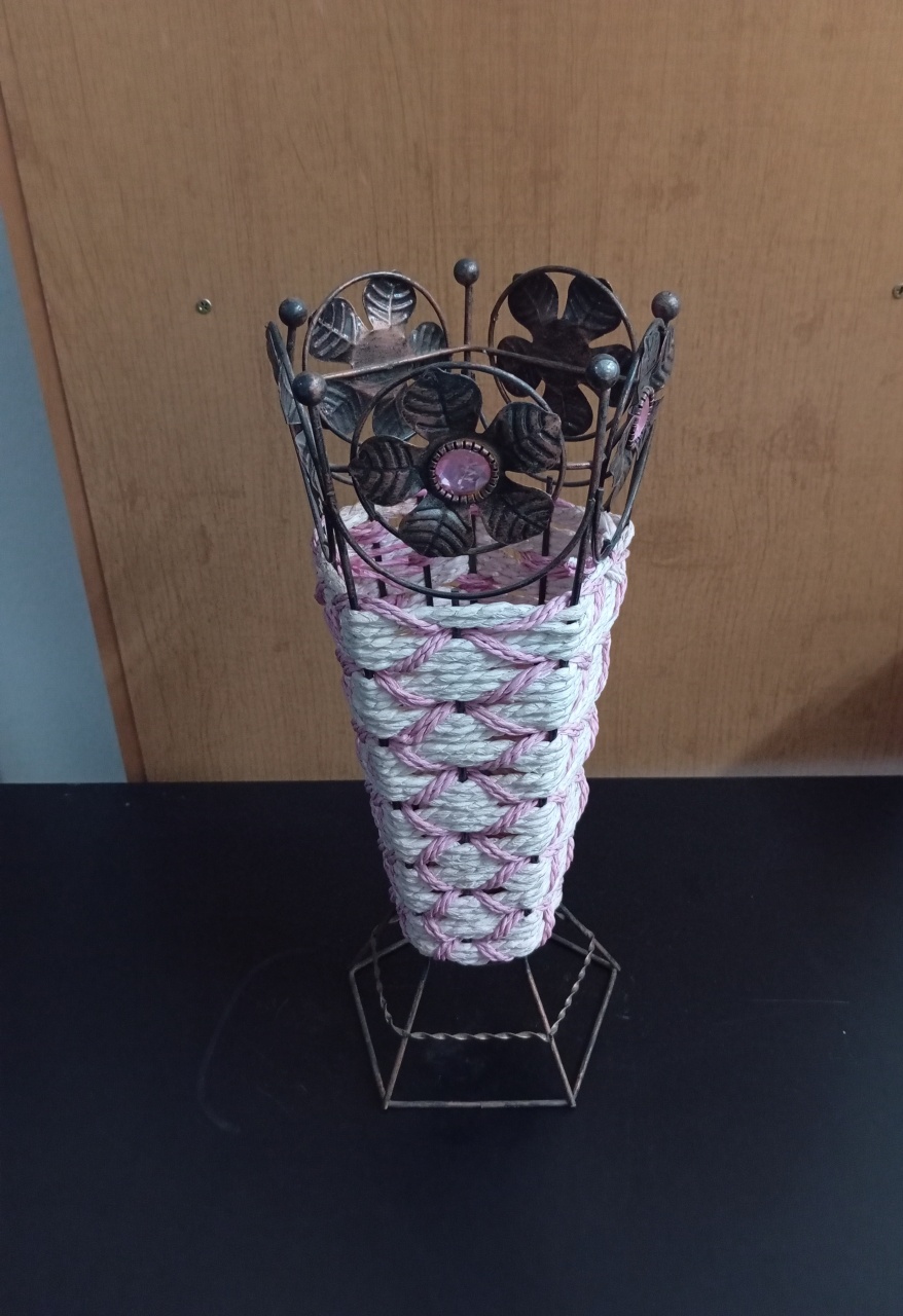 Vaso Arranjo M - Rosa  - Festou