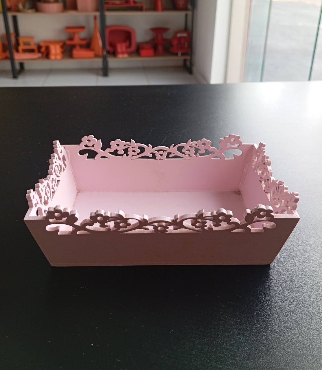 Bandeja Decorativa - Rosa Claro  - Festou