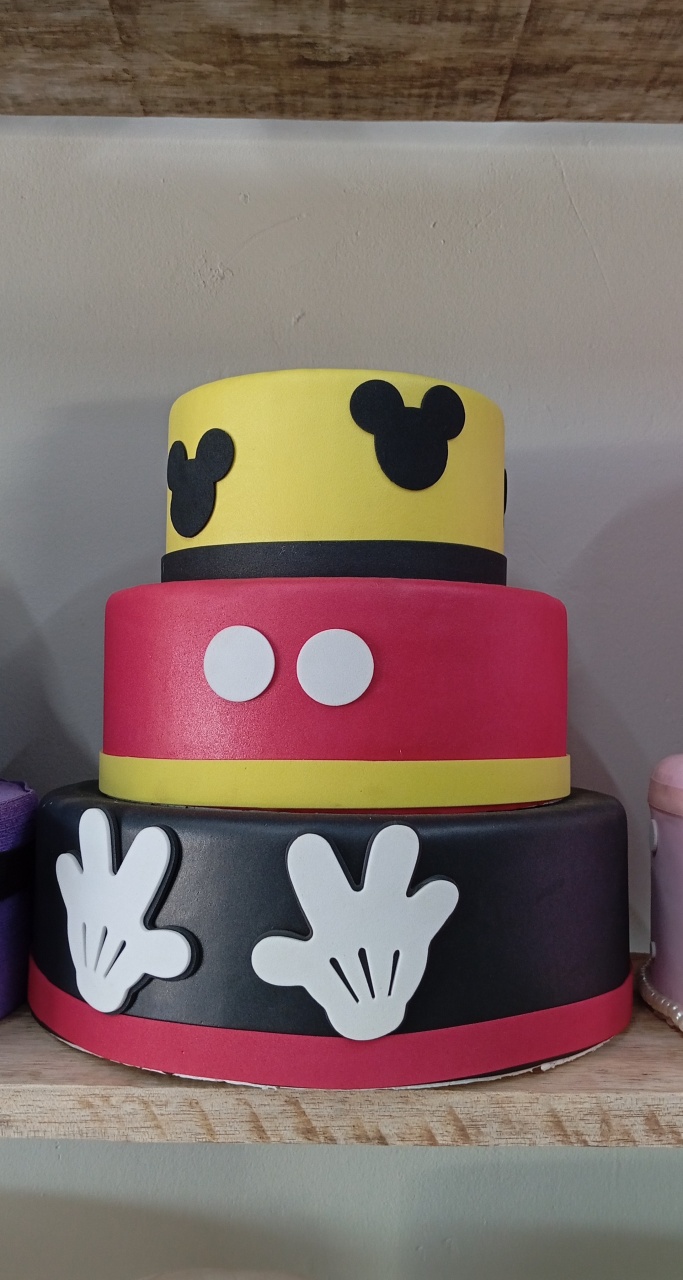 Bolo Fake - Mickey  - Festou