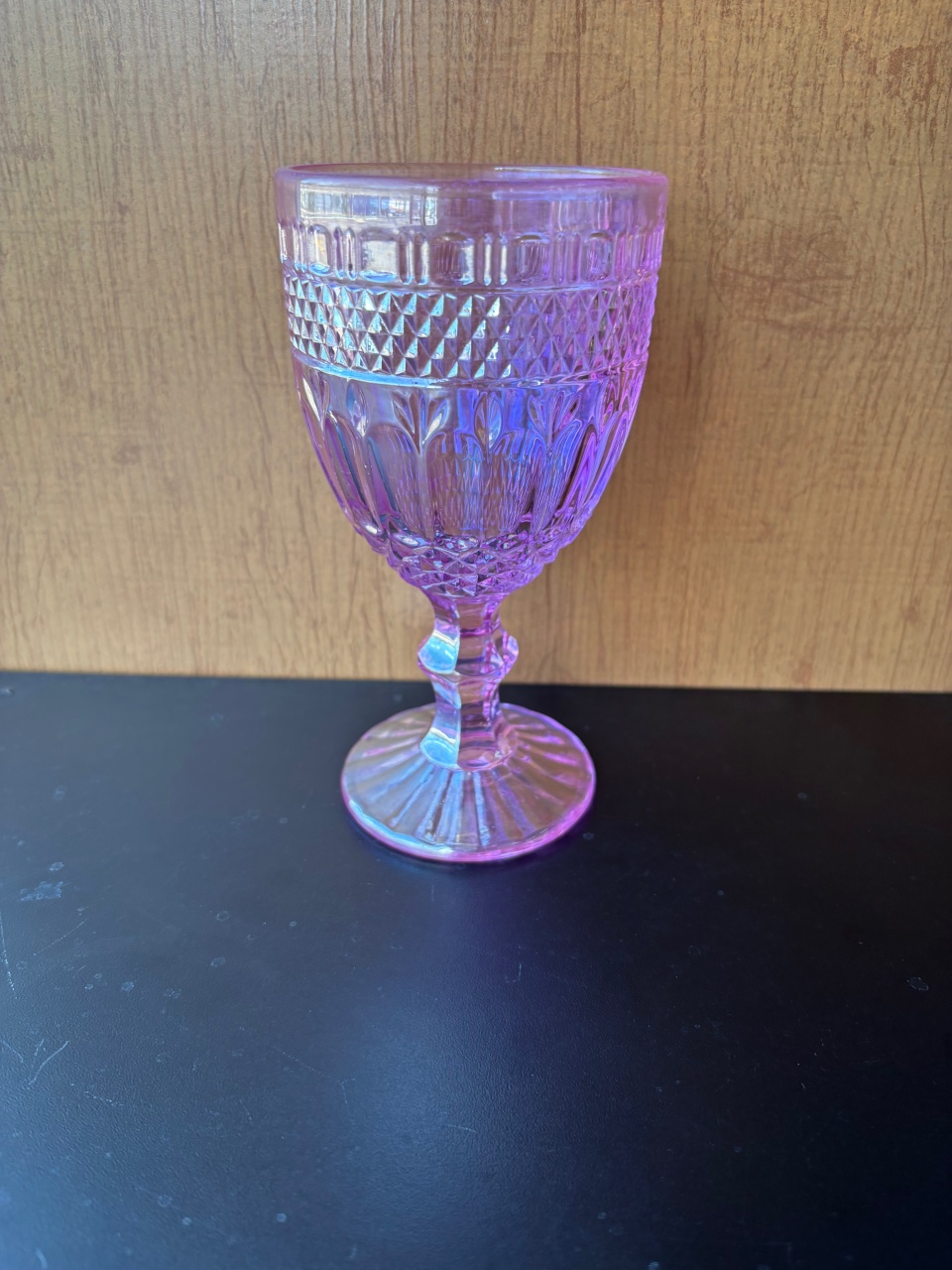 Taça Cristal Rosa Claro  - Festou
