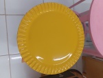 Boleira Cerâmica Gg - Amarelo Com Verde - imagem 2