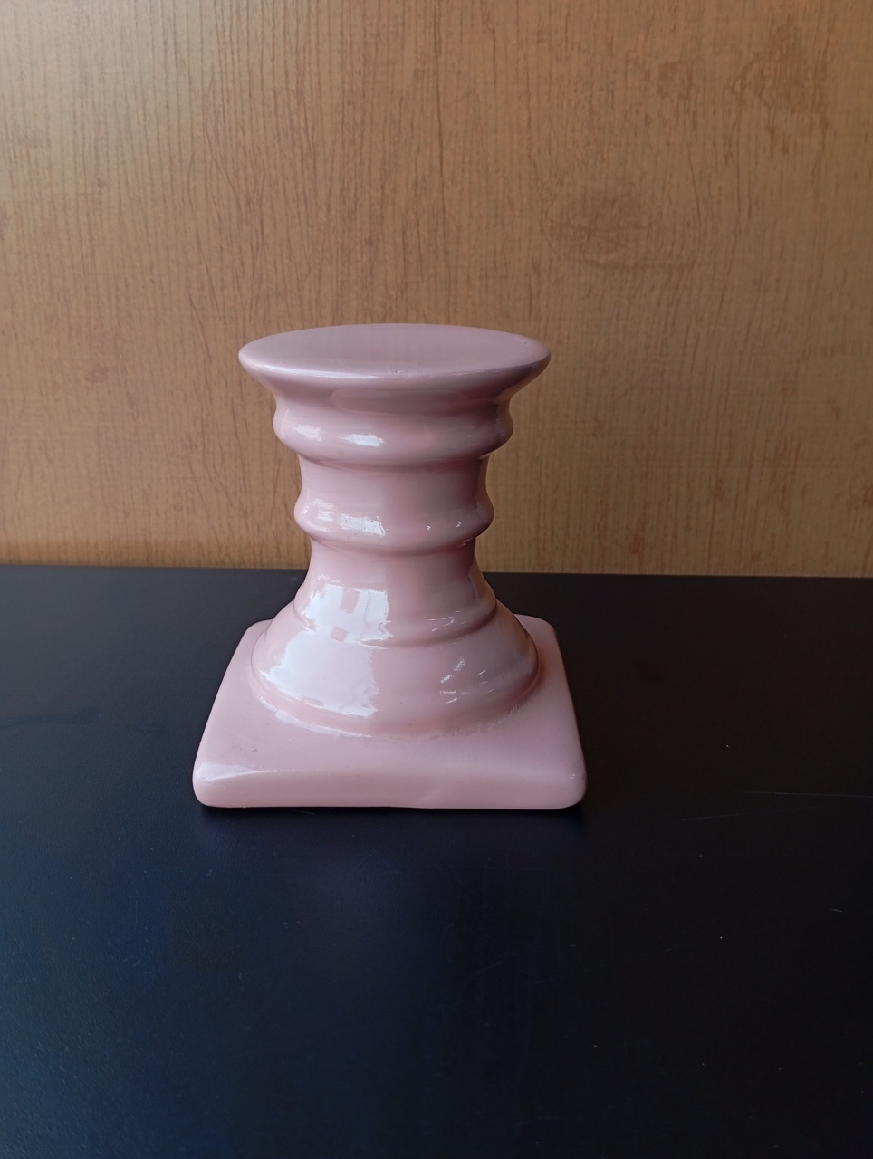 Castiçal - Rosa Bebe - P - Festou