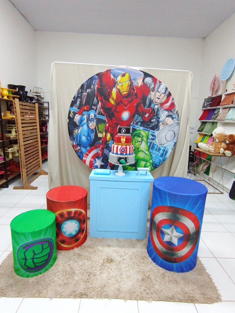 Kit Vingadores 1 - Festou
