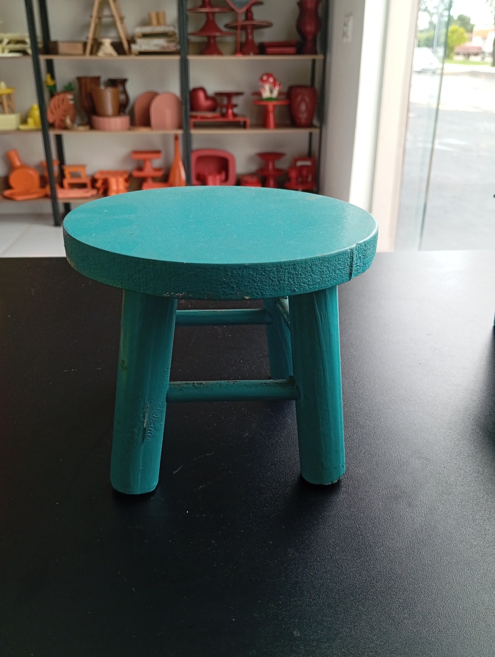 Mini Banco Azul - Decoração - Festou