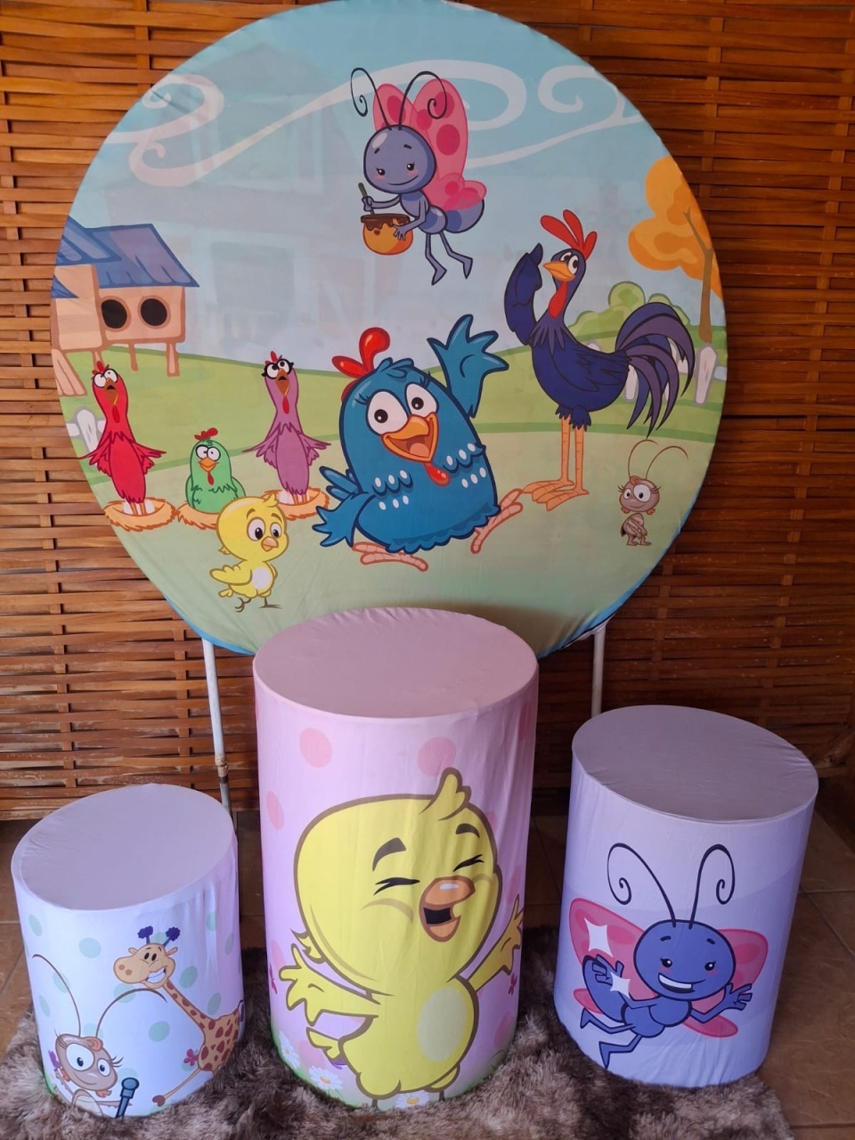 Kit Galinha Pintadinha 2  - Festou