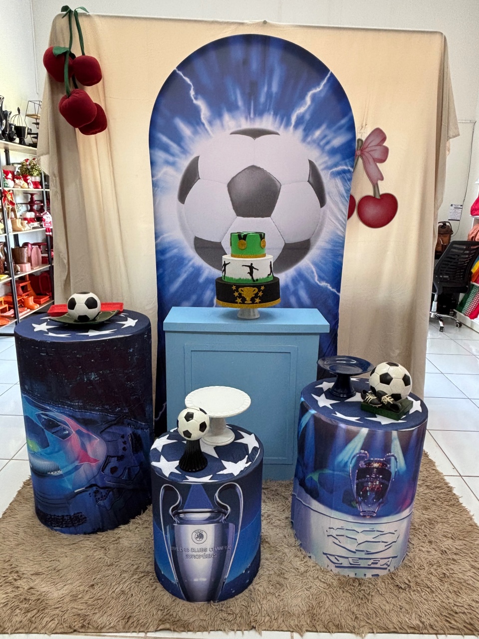 Kit Ouro - Futebol Champions League - Festou