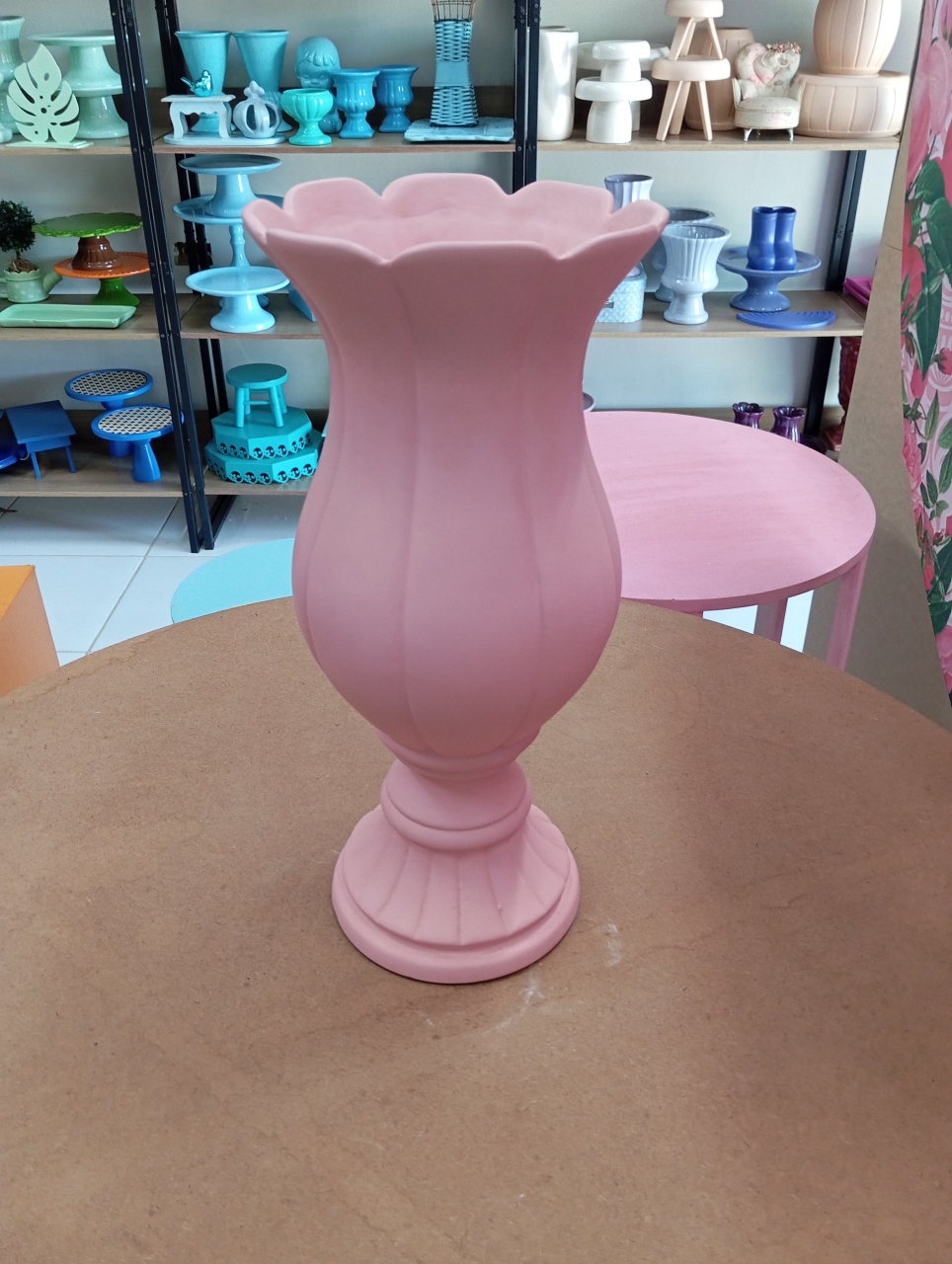 Vaso Pérola Gg - Rosa Claro  - Festou