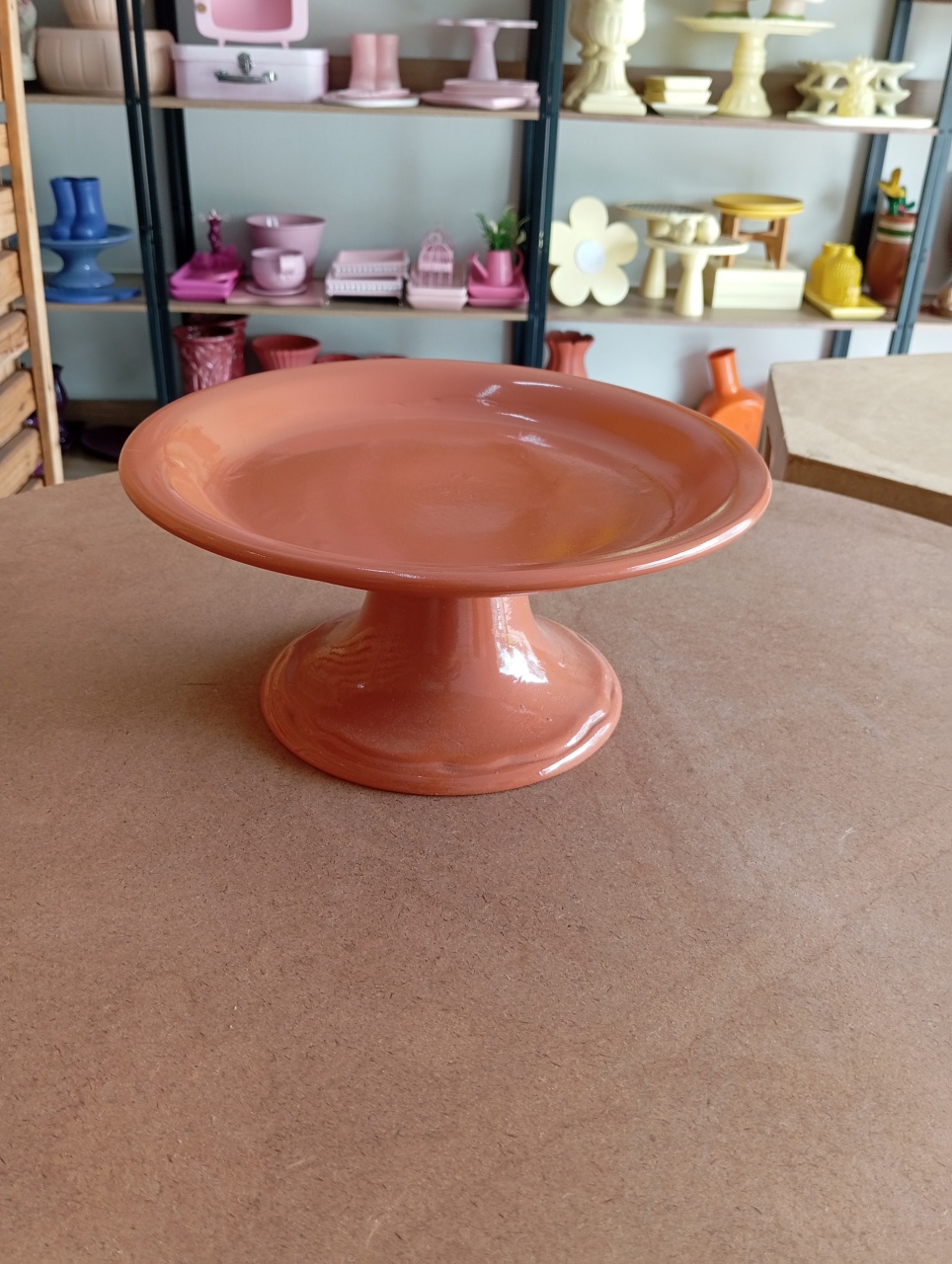 Boleira Cerâmica G - Terracota  - Festou
