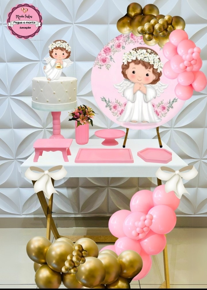 Mini Kit Batizado 💒 - Mada festa pegue monte locação 