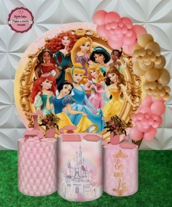 Pacotão-( 3) - Festa Pronta das Princesas 💐 - Mada festa pegue monte locação 