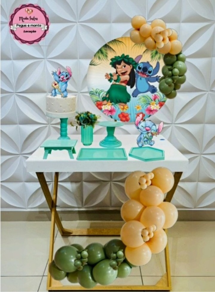 Mini Kit Stitch 🥳 - Mada festa pegue monte locação 